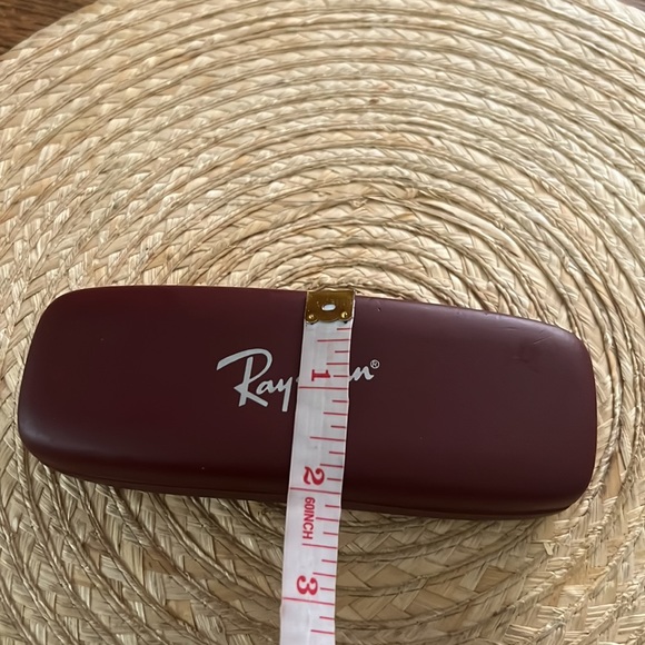 Ray-Ban Hard Cover Burgundy Eyeglasses Case - Picture 11 of 12